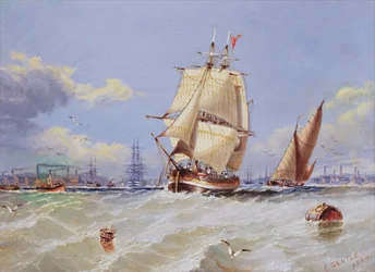 Escena costera, 1894